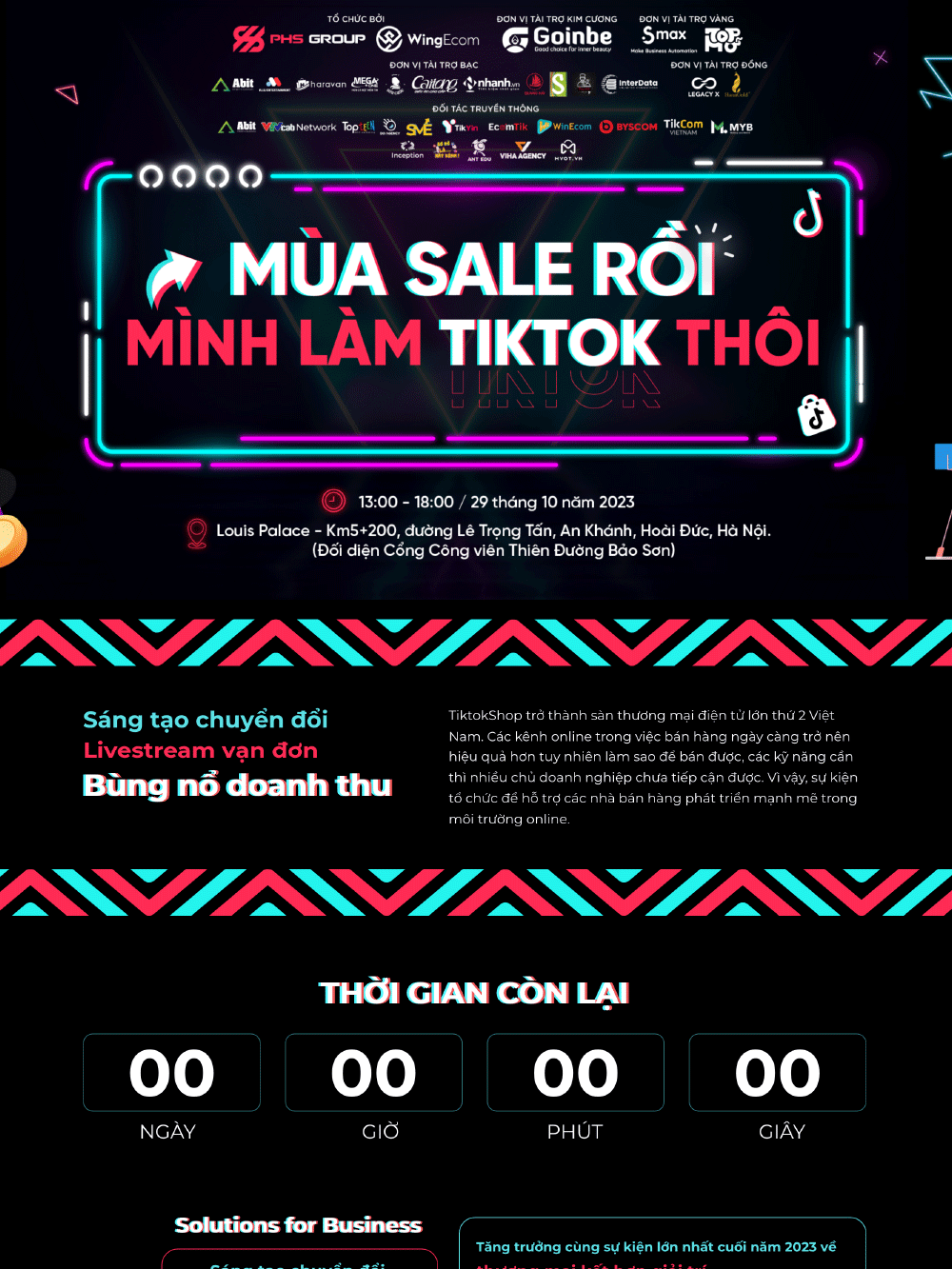 Sale TikTok
