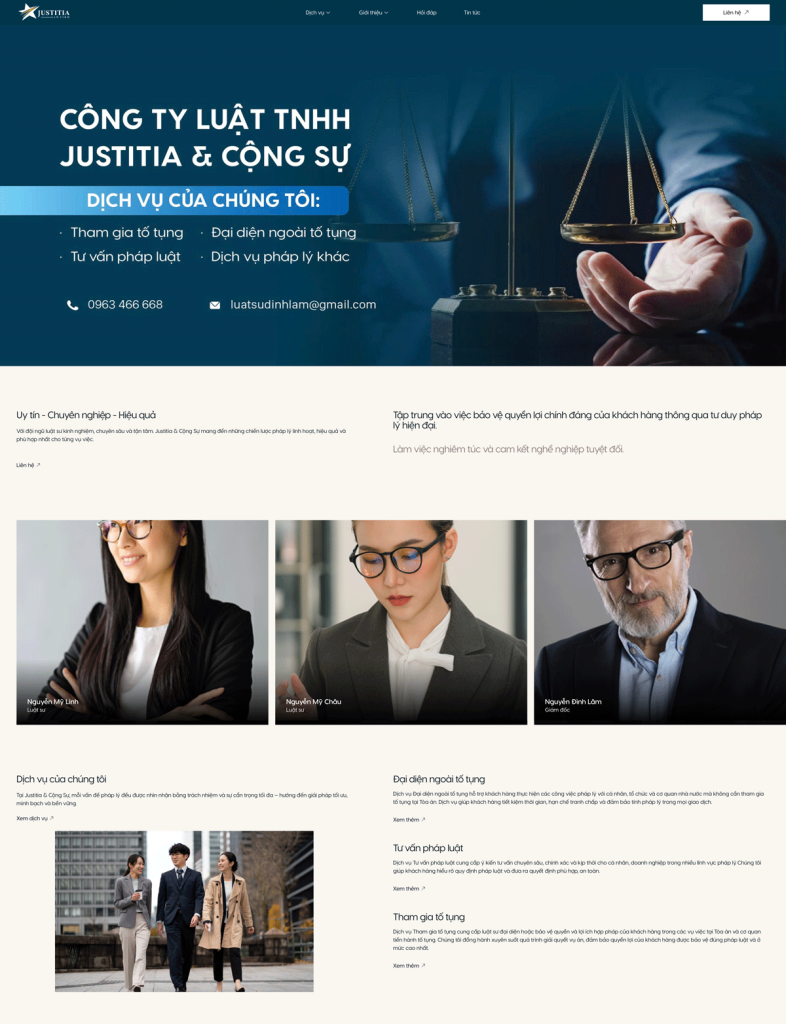 Công ty luật Justitia